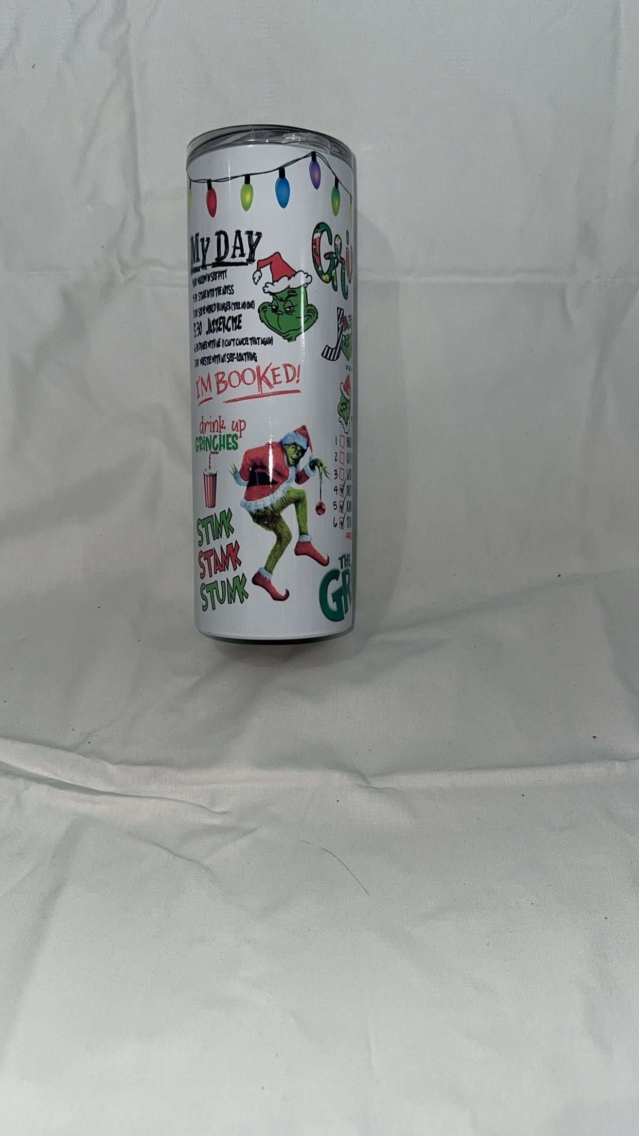 Christmas theme tumblers
