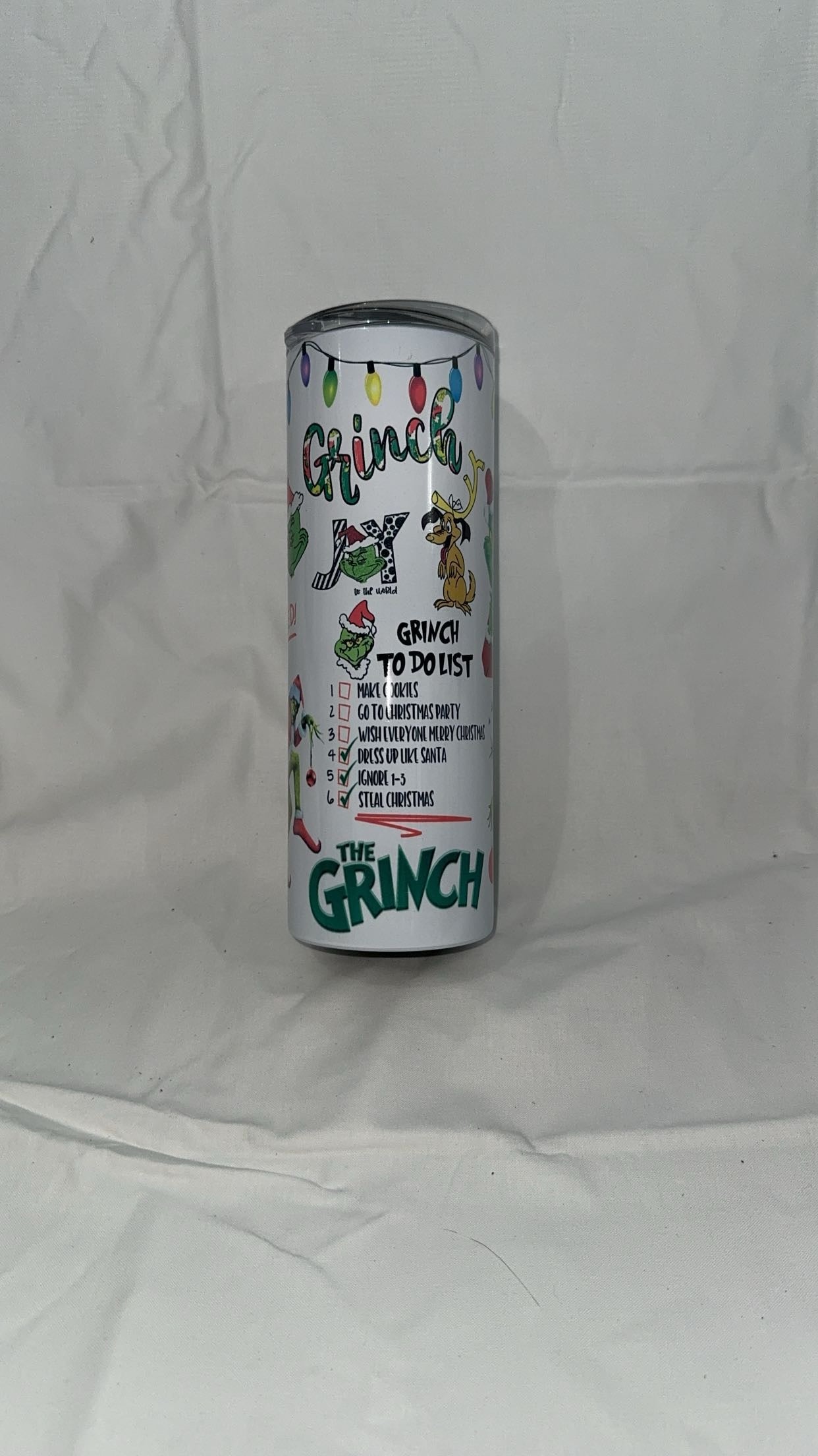 Christmas theme tumblers