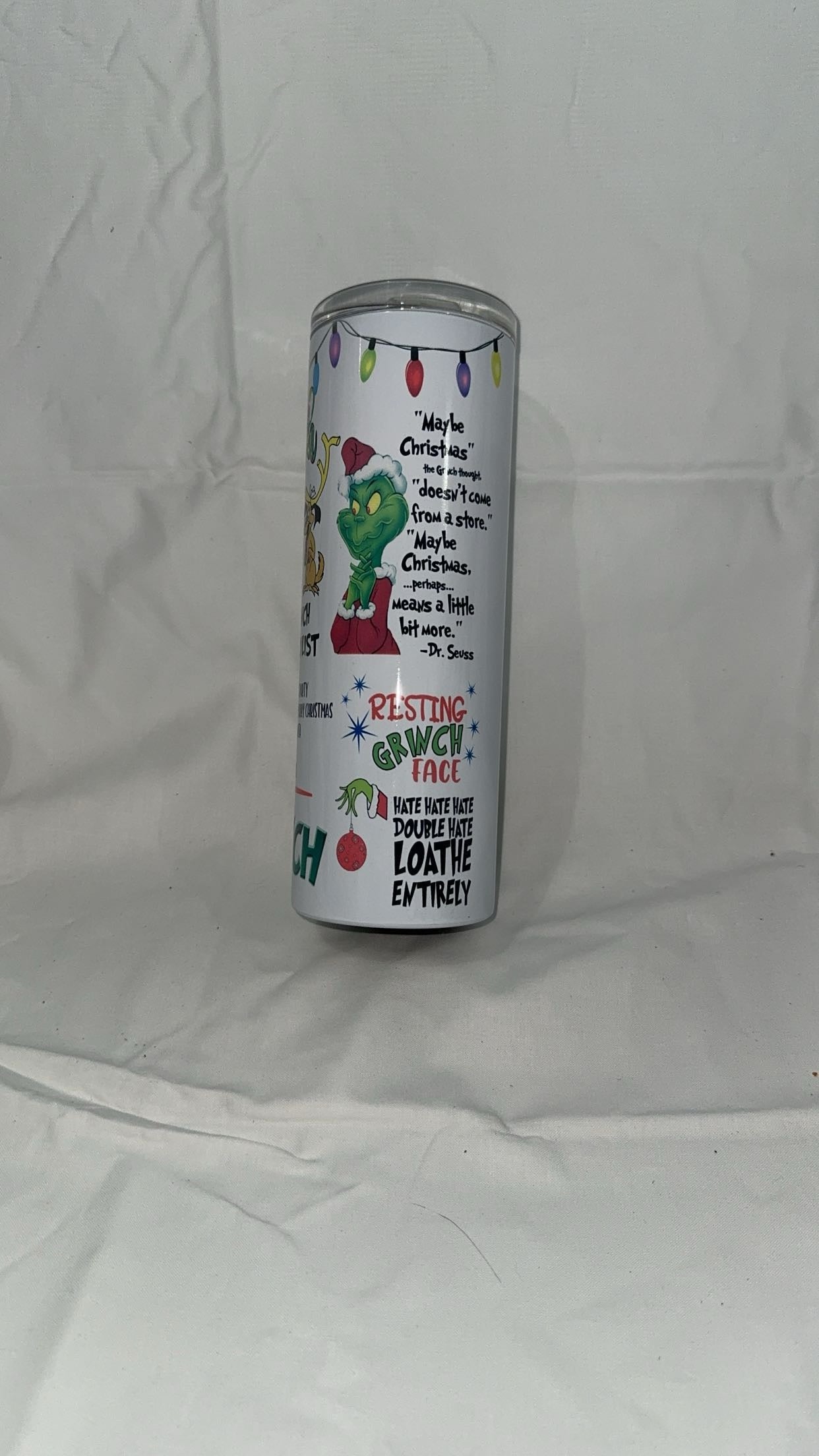 Christmas theme tumblers