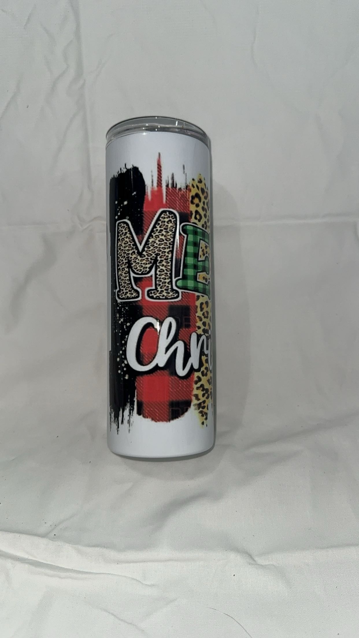 Christmas theme tumblers